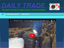 Tablet Screenshot of dailytrade.no